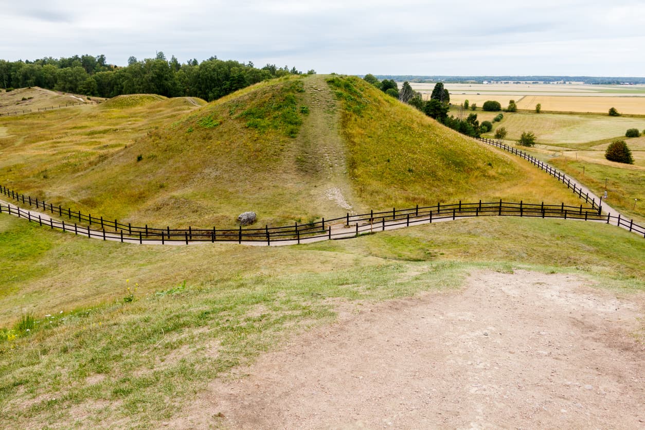 Royal Mounds Uppsala gamla högar